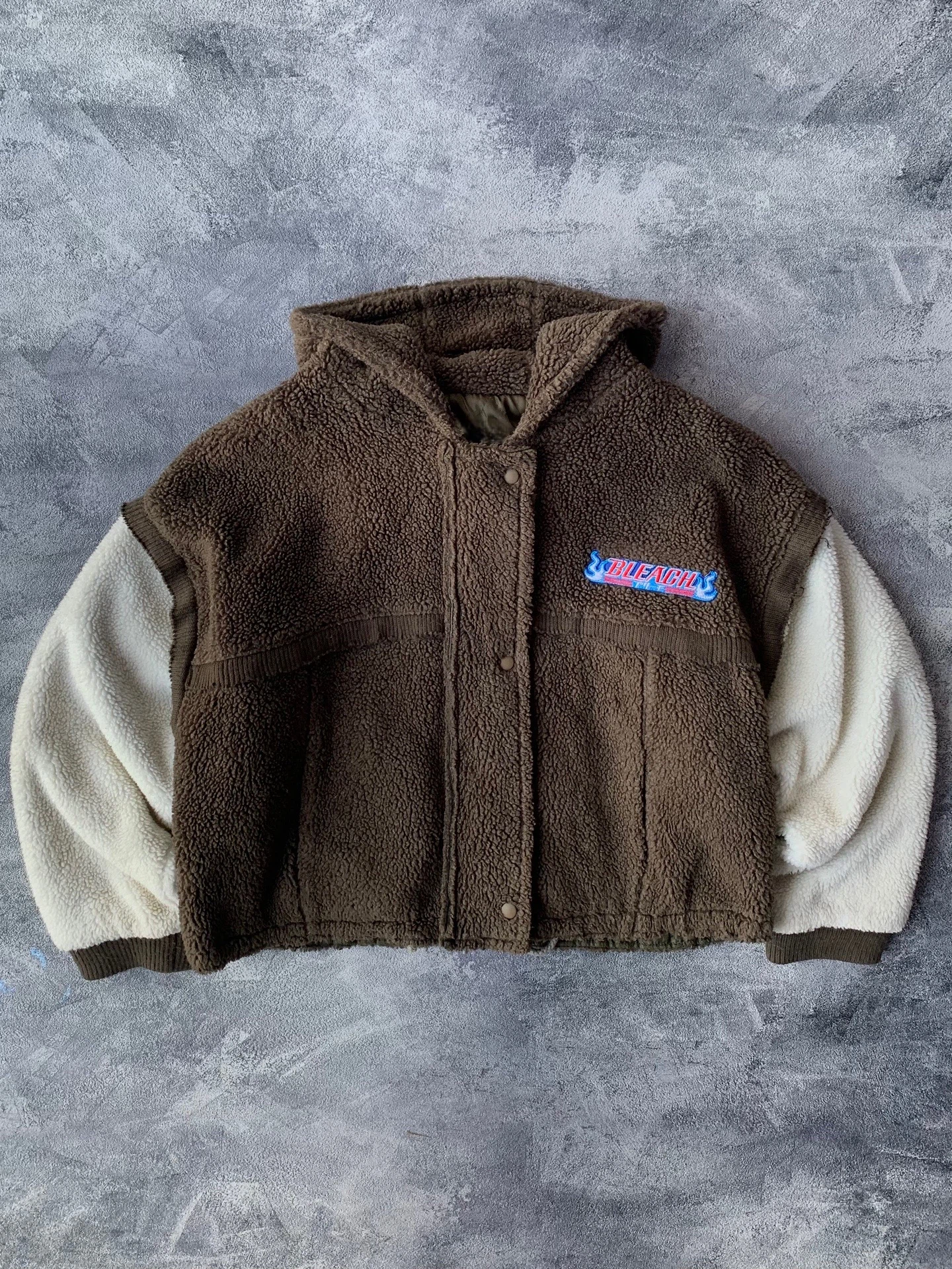 NELLIEL SHERPA JACKET | BLEACH