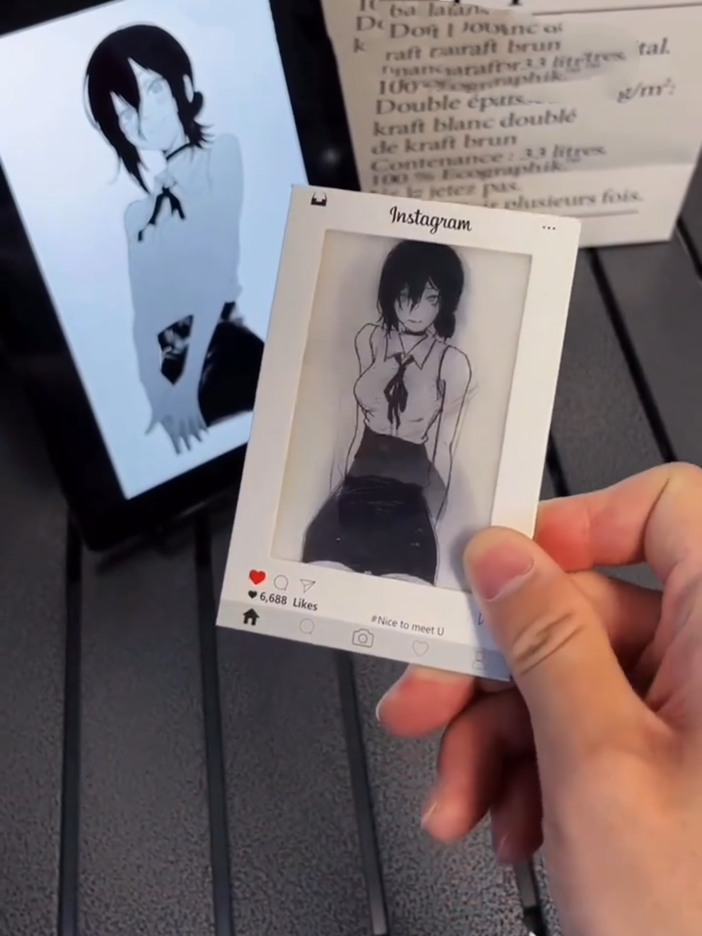 REZE LENTICULAR CARD | CHAINSAW MAN