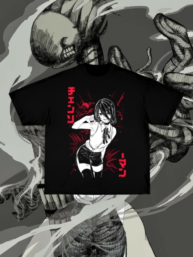 REZE VINTAGE TEE | CHAINSAW MAN