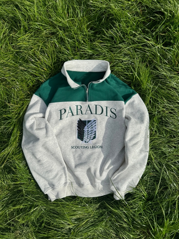 Wings of Freedom Quarter-Zip - AOT