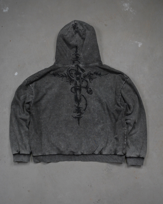 BLACK SWORDSMAN HOODIE