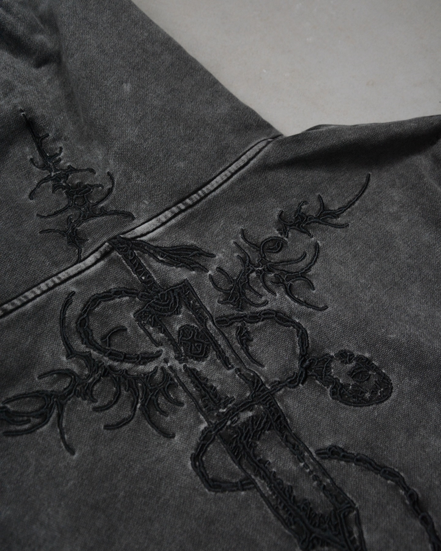 BLACK SWORDSMAN HOODIE