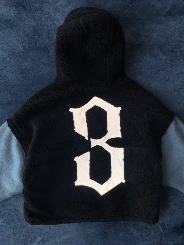 NELLIEL  SHERPA JACKET | BLEACH