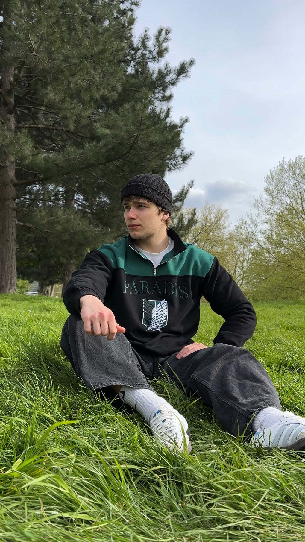 Wings of Freedom Quarter-Zip - AOT