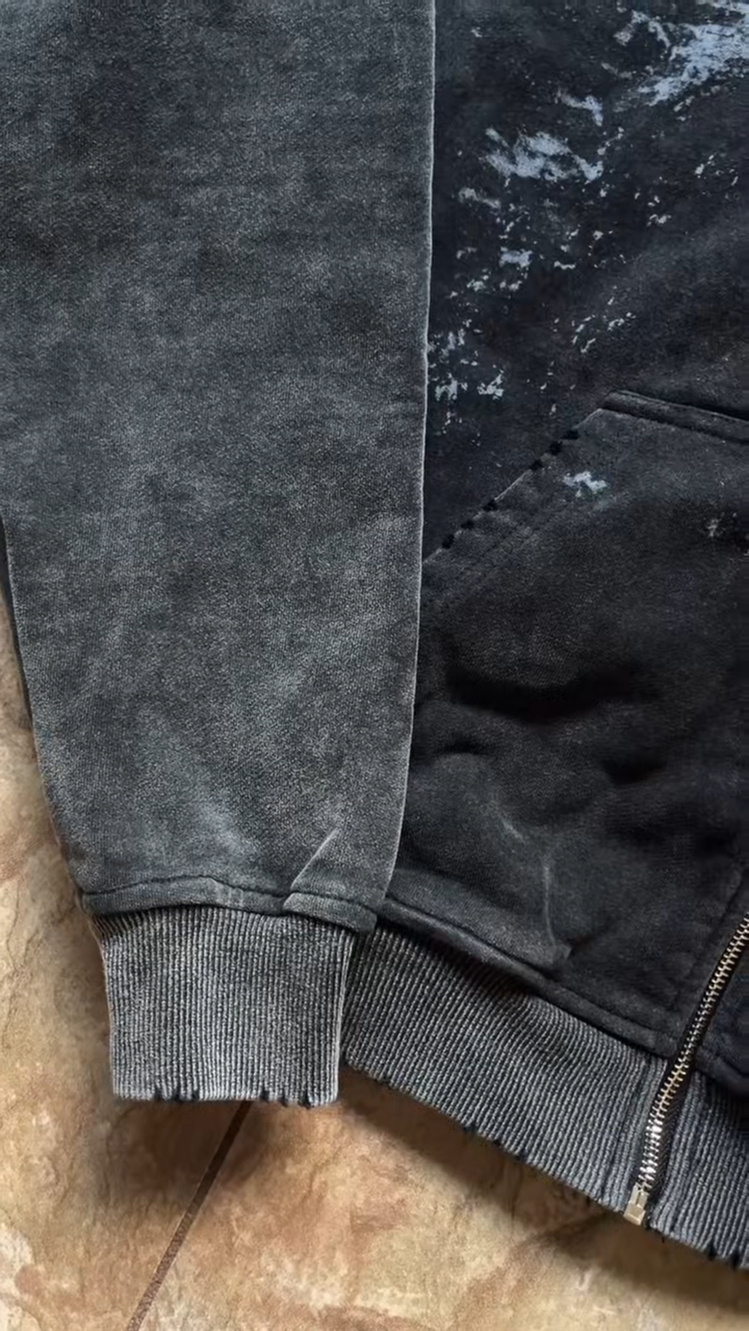 YMIR SUBTLE ZIP UP HOODIE