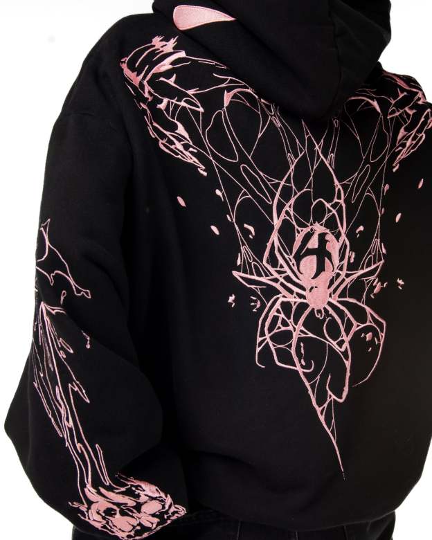 Hisoka Embroidered Hoodie - HxH