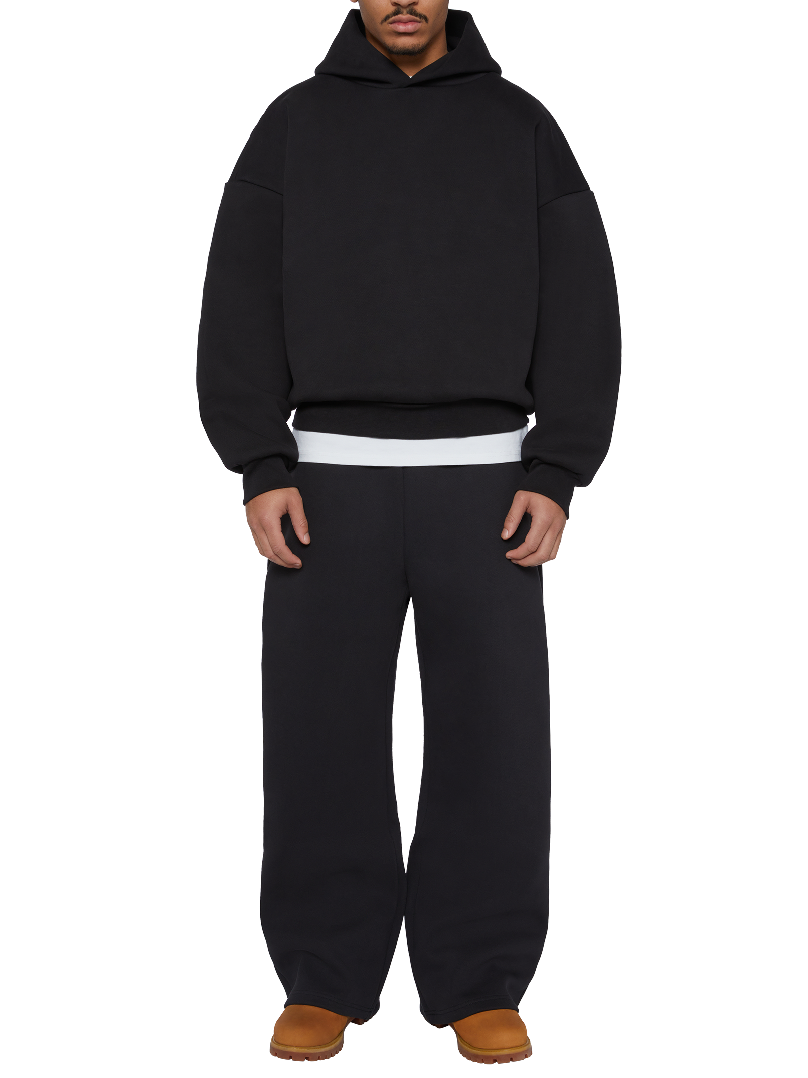 V2 610 GSM MONOCHROME COZY HOODIE