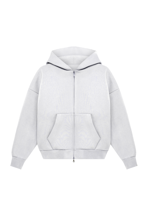 V2 610 GSM MONOCHROME ZIPPED HOODIE