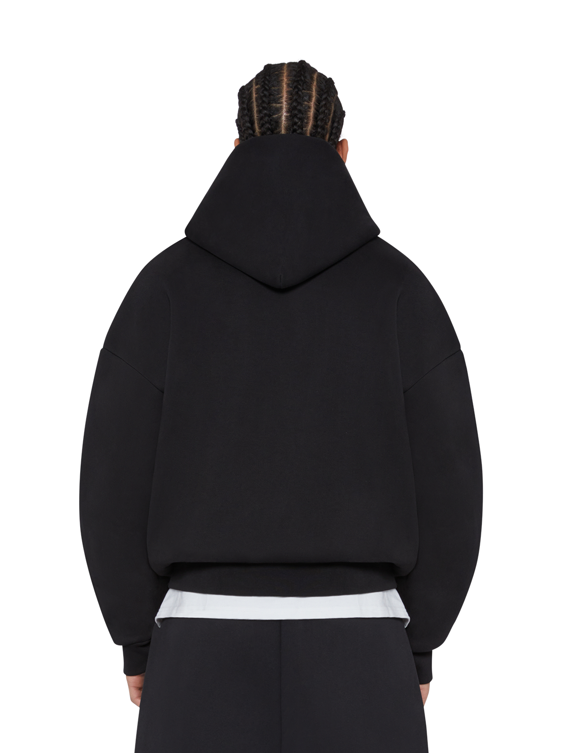 V2 610 GSM MONOCHROME ZIPPED HOODIE