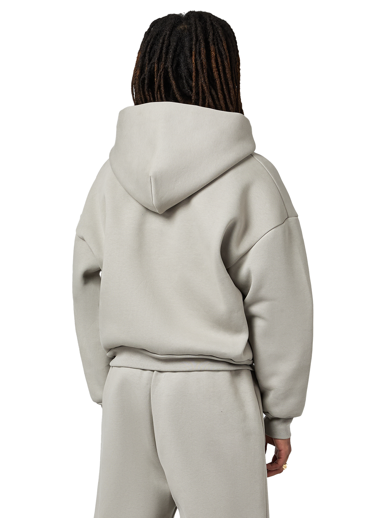 V2 610 GSM MONOCHROME ZIPPED HOODIE