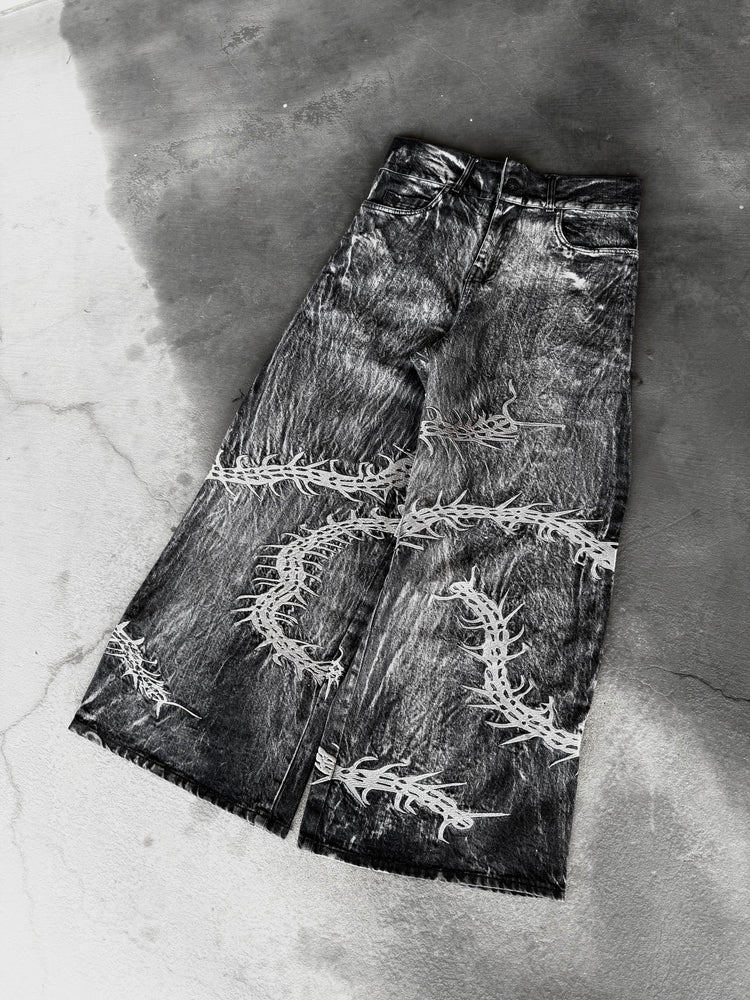 "GHOUL" JEANS