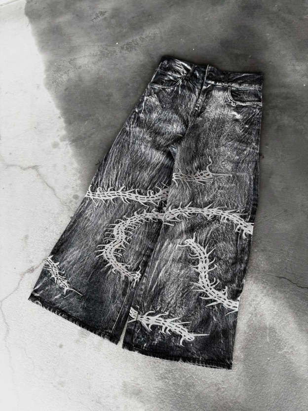 "GHOUL" JEANS