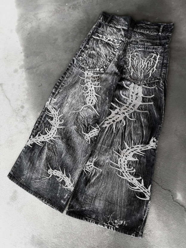 "GHOUL" JEANS