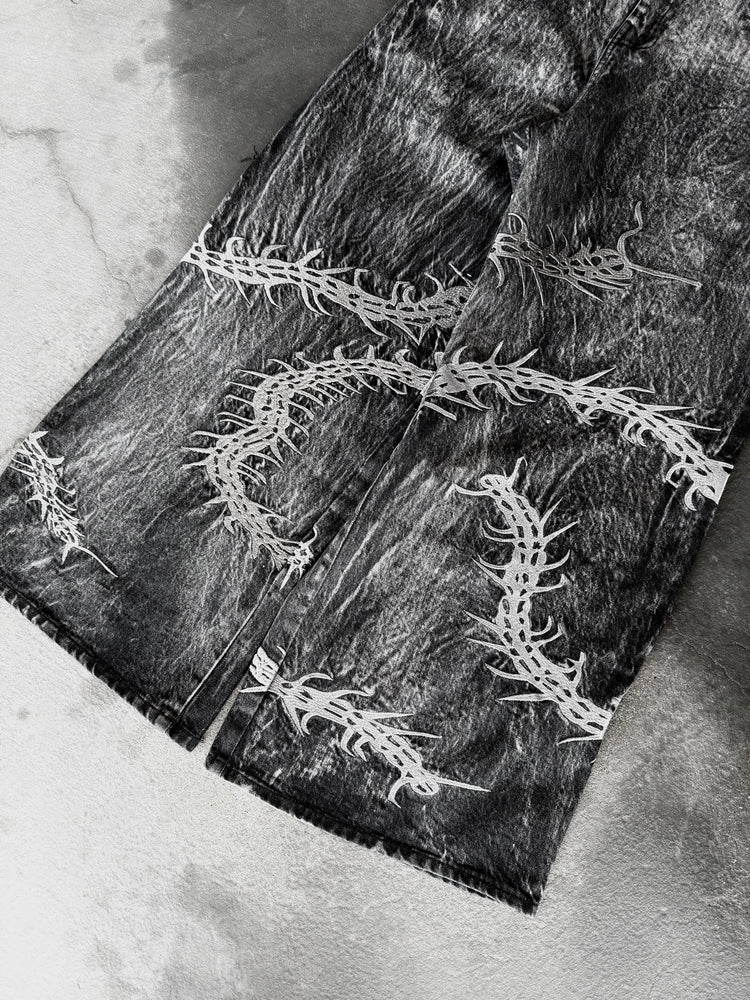 "GHOUL" JEANS