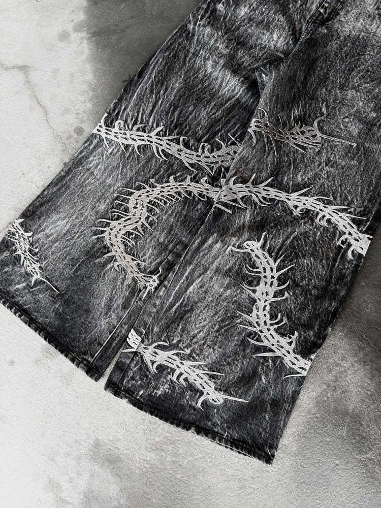 "GHOUL" JEANS
