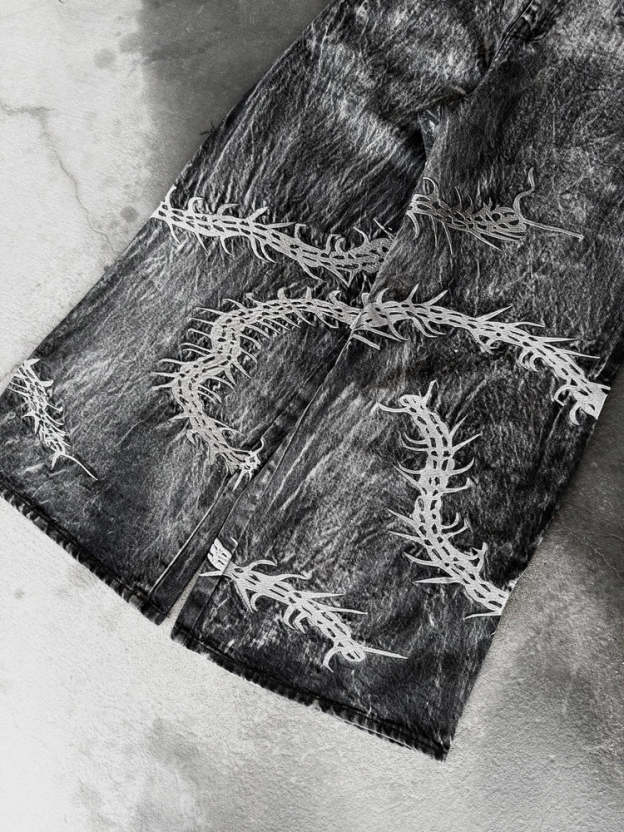 "GHOUL" JEANS