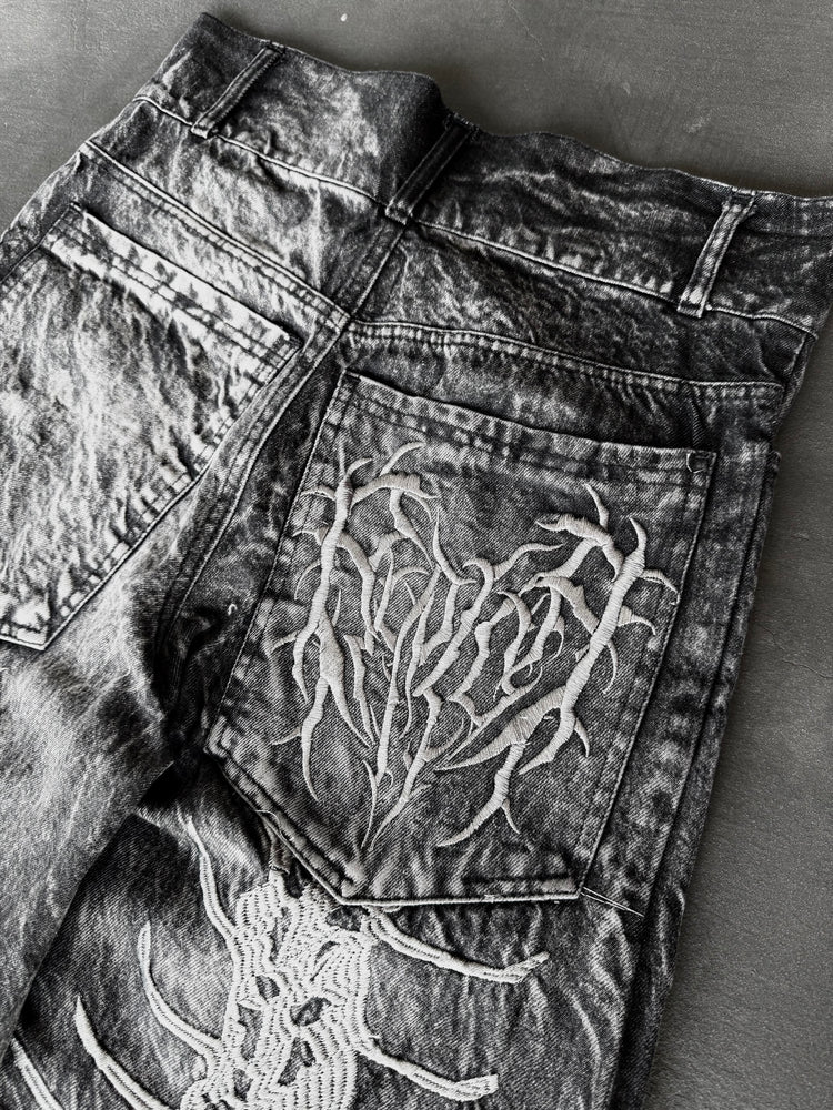 "GHOUL" JEANS