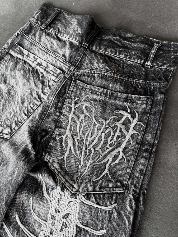 "GHOUL" JEANS