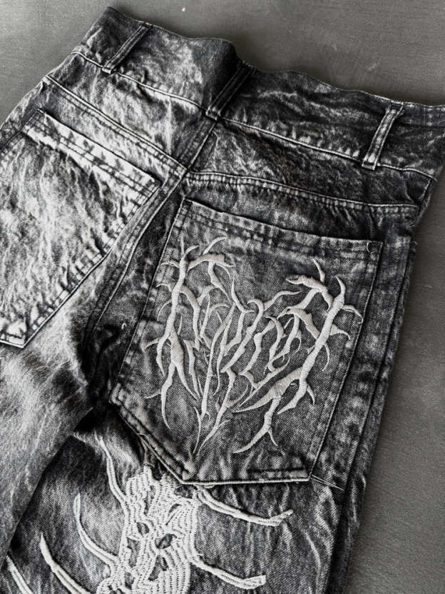 "GHOUL" JEANS