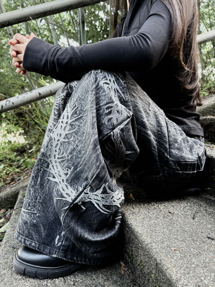 "GHOUL" JEANS