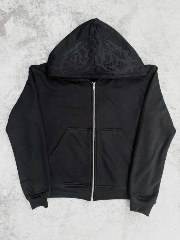 "GHOUL" ZIP-UP