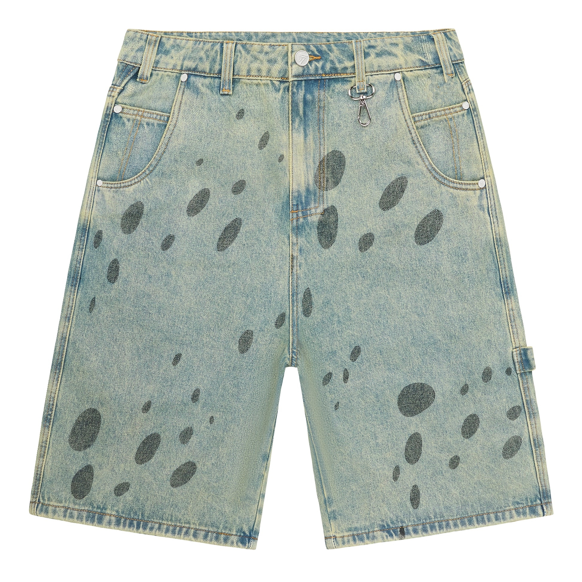 SURGEON OF DEATH JORTS (LIGHT WASH)