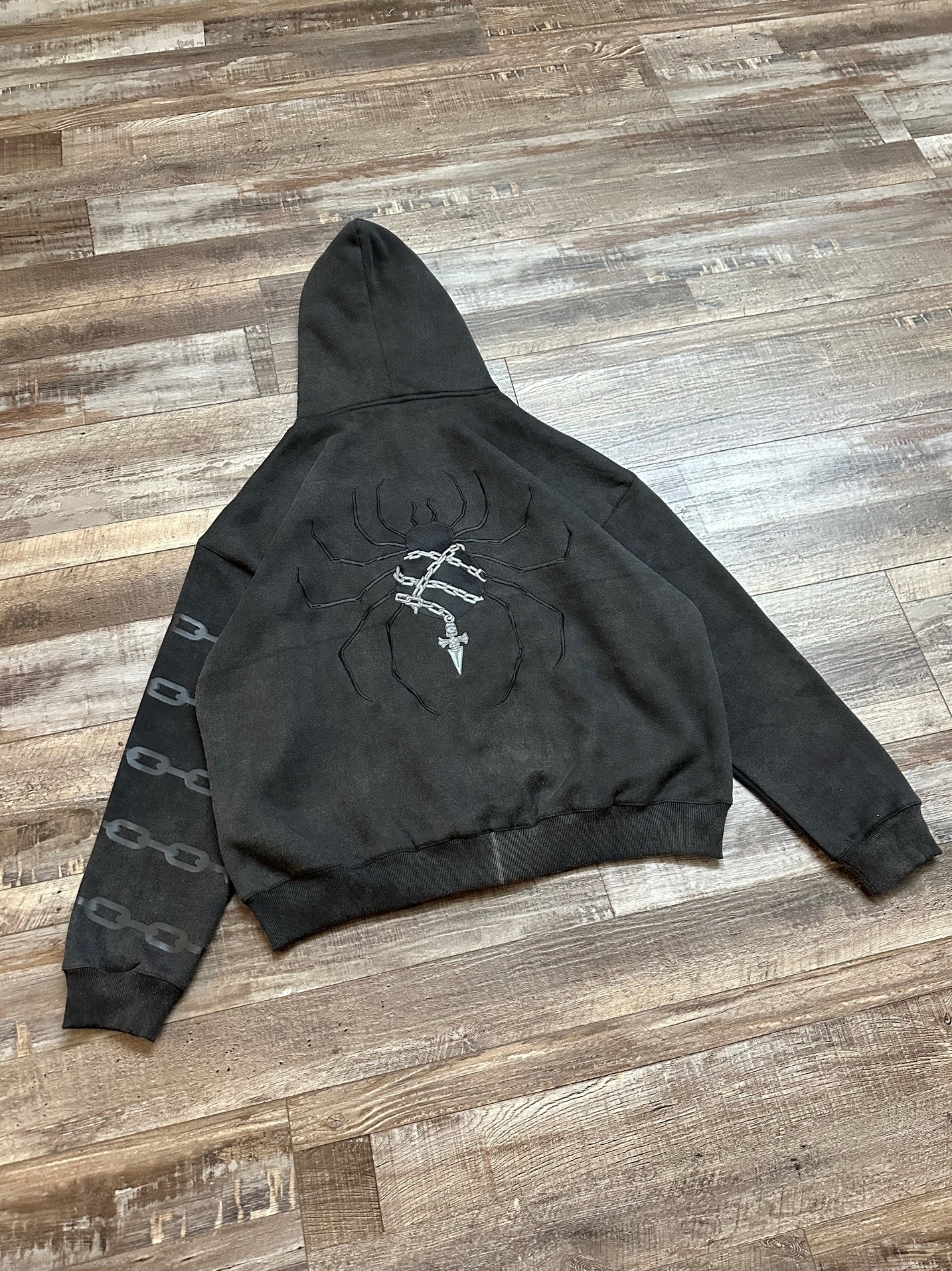 "JUDGMENT CHAIN" ZIP HOODIE