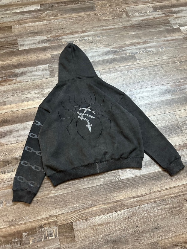 "JUDGMENT CHAIN" ZIP HOODIE