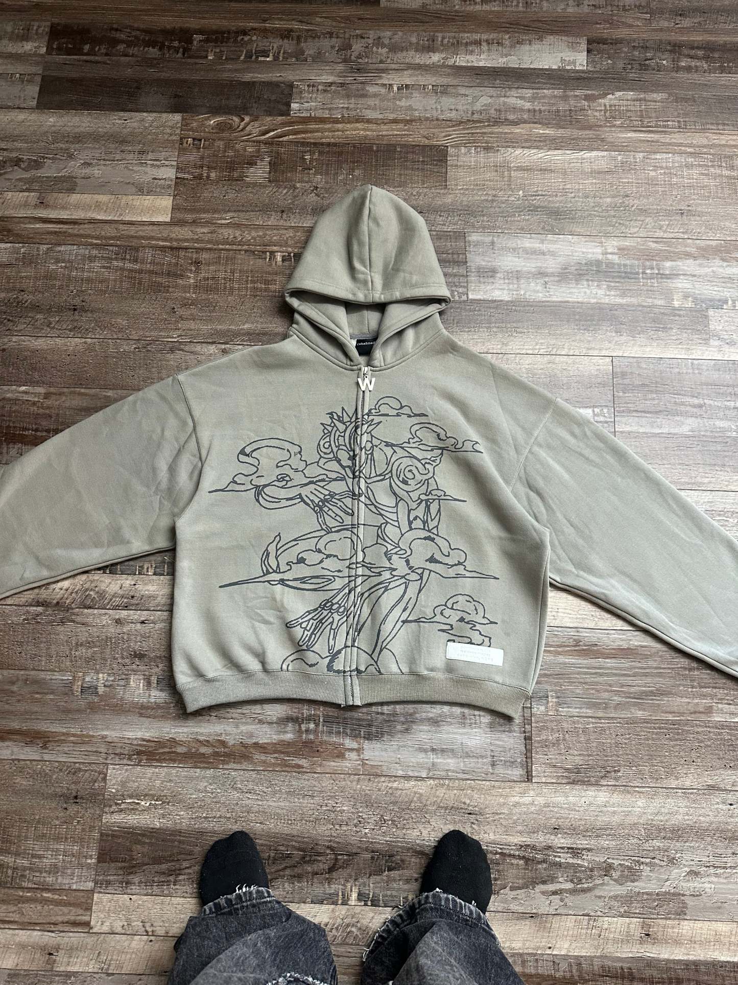 "WEATHER REPORT" HOODIE