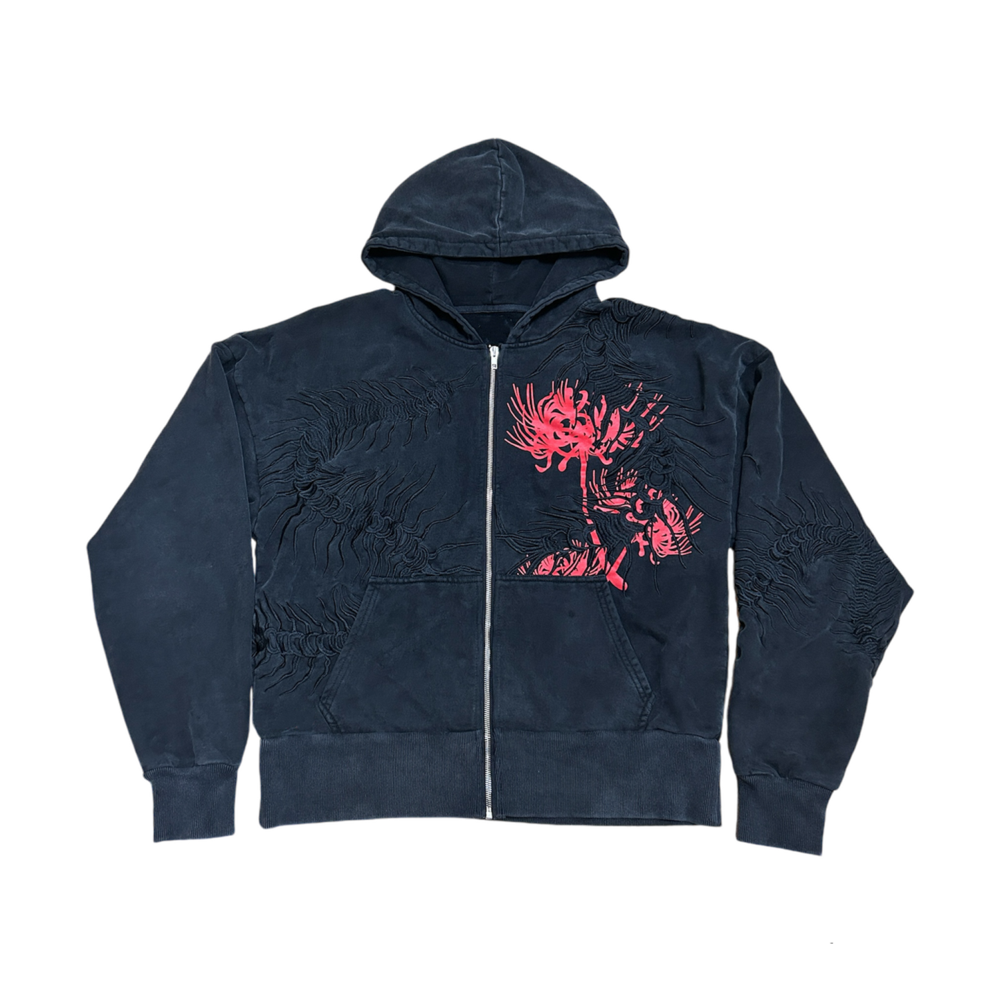 CENTIPEDE ZIP UP HOODIE