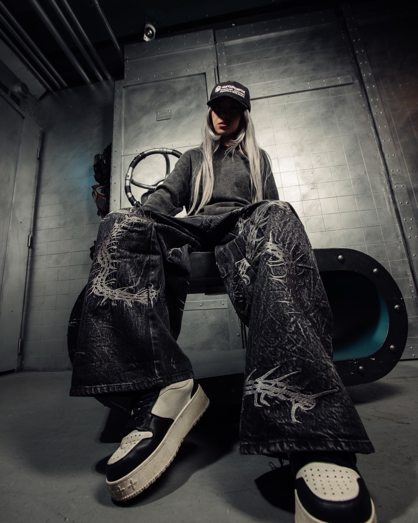 "GHOUL" JEANS