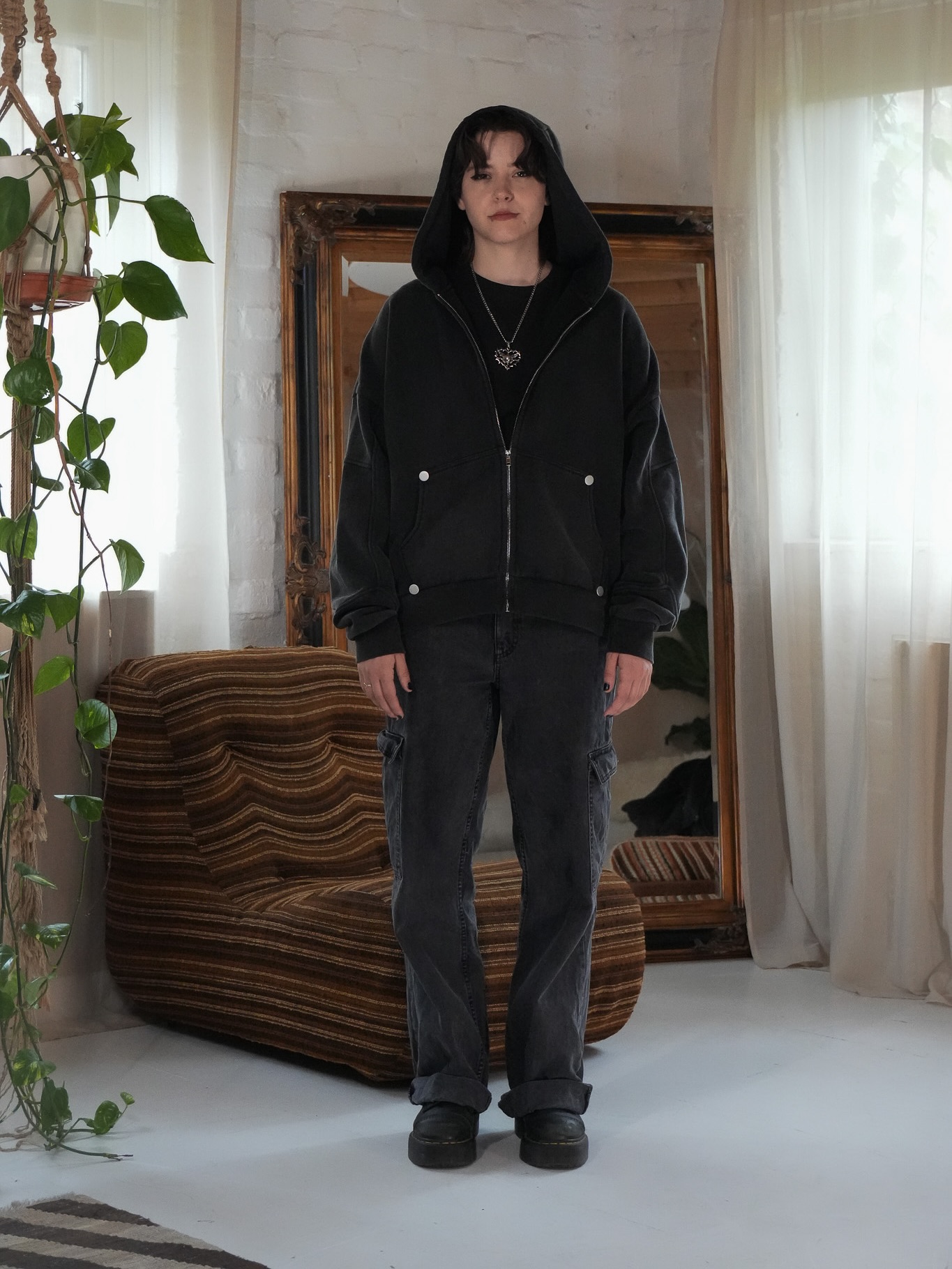 REFLECTIVE CYBERPUNK SANDEVISTAN HOODIE