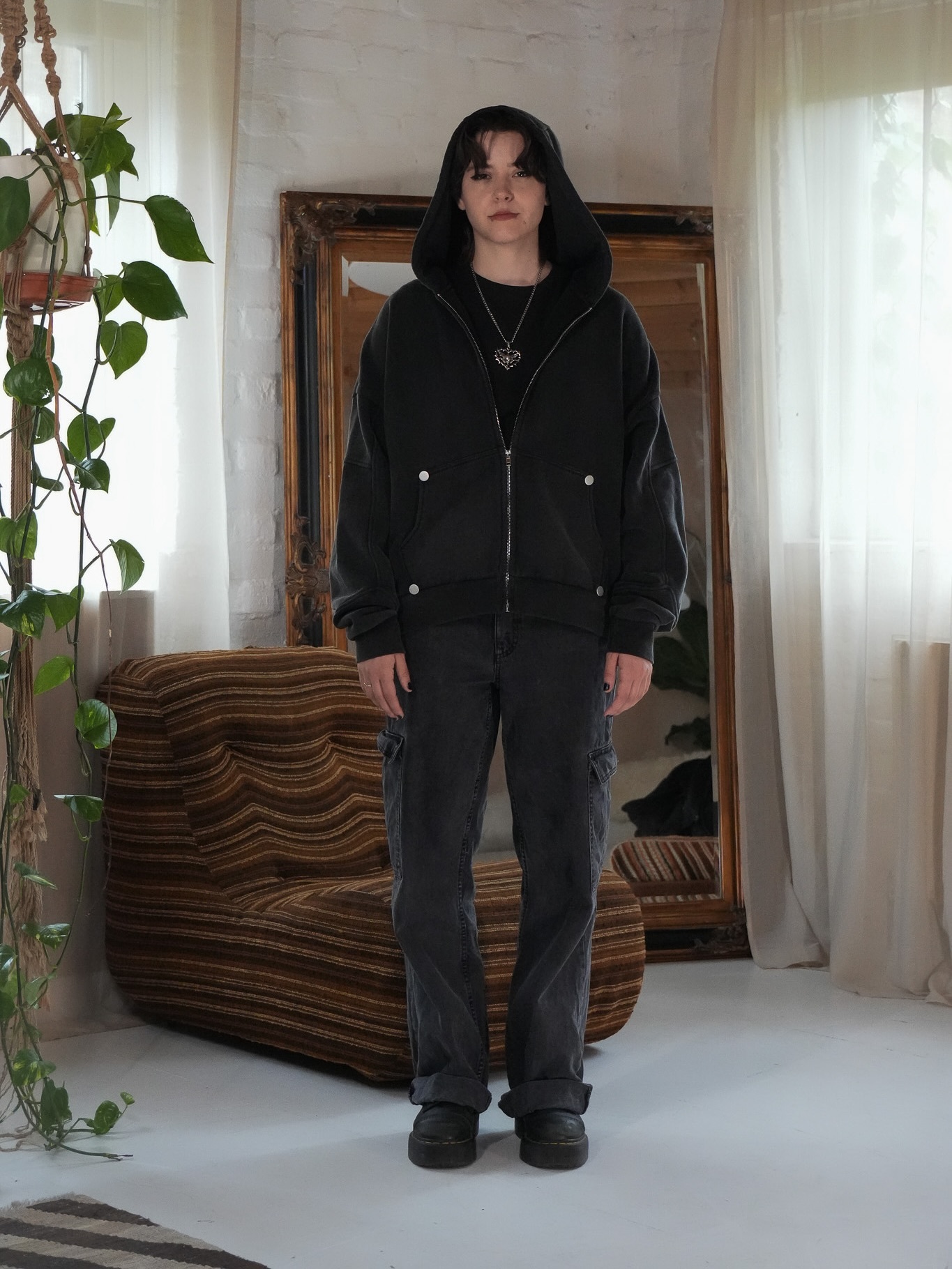 REFLECTIVE CYBERPUNK SANDEVISTAN HOODIE