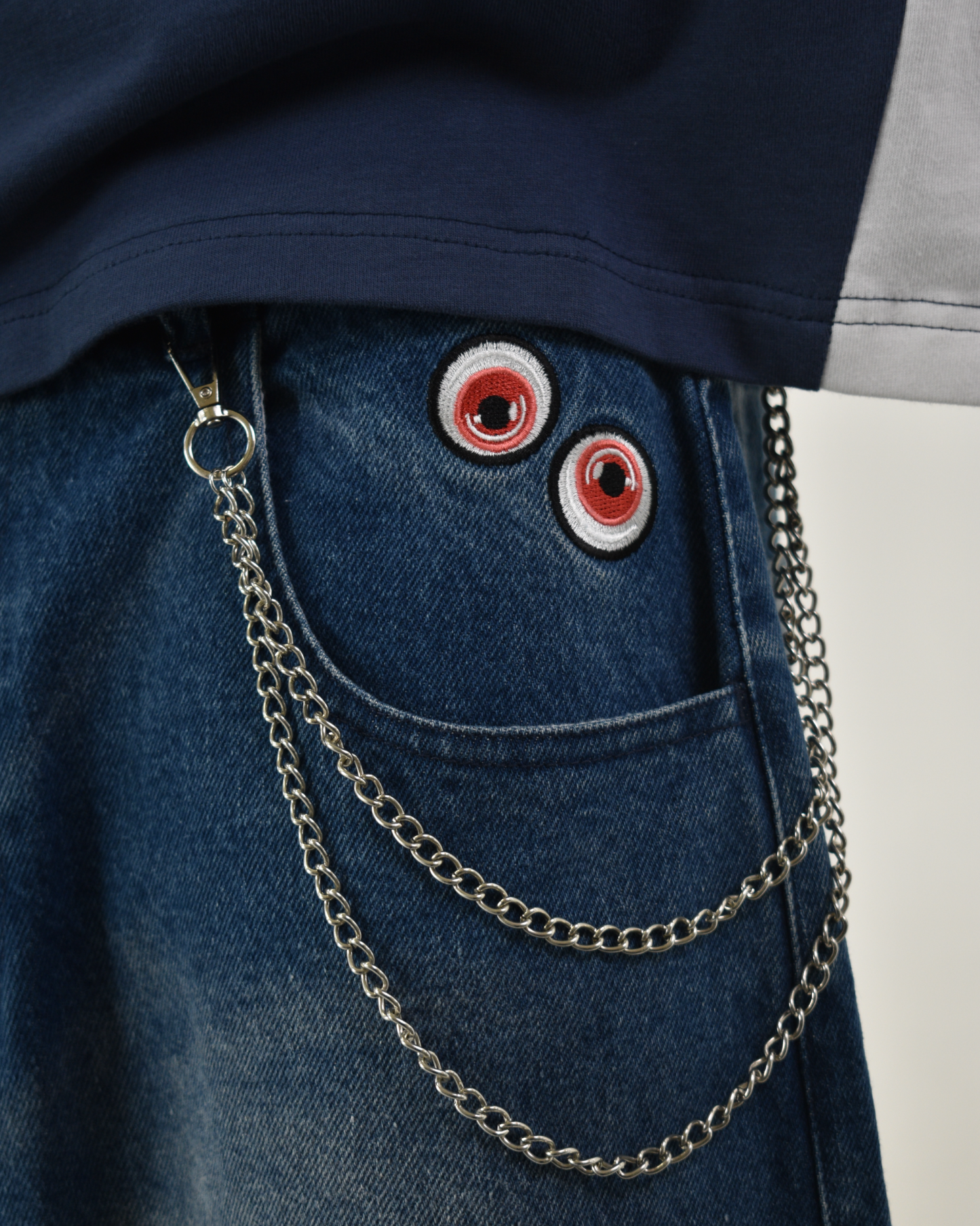 KURAPIKA JUDGMENT CHAIN DENIM