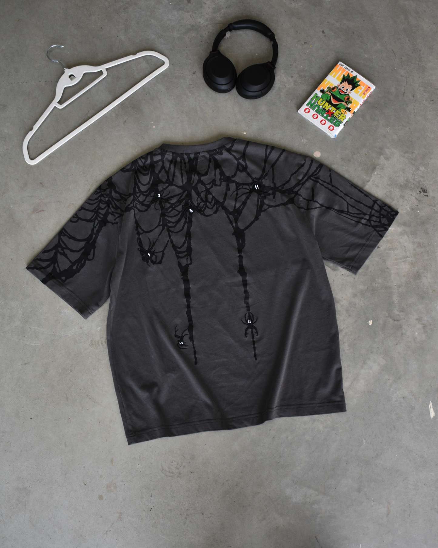 PHANTOM TROUPE SPIDER EMBROIDERY TEE