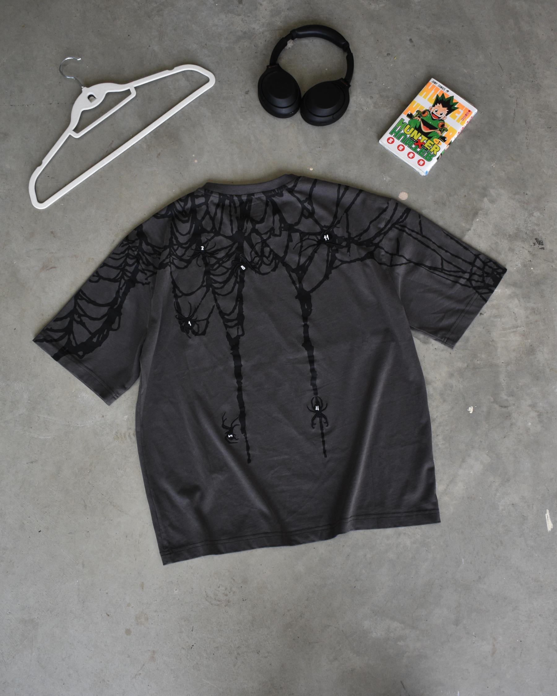 PHANTOM TROUPE SPIDER EMBROIDERY TEE