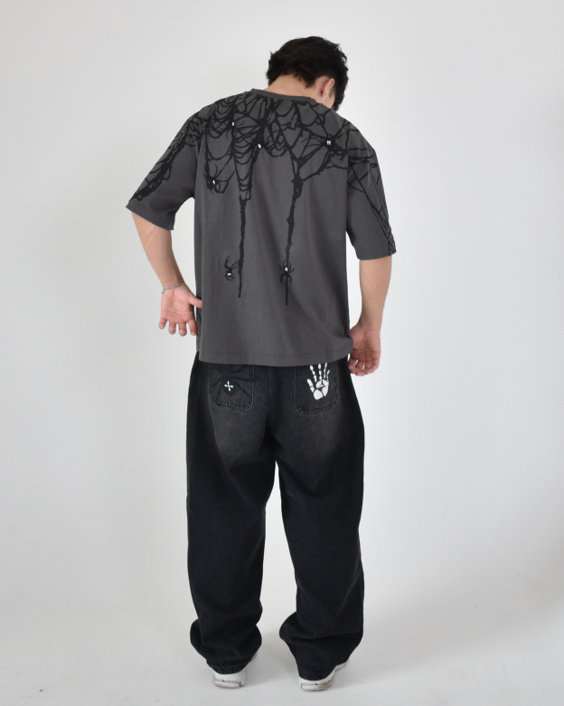PHANTOM TROUPE SPIDER EMBROIDERY TEE