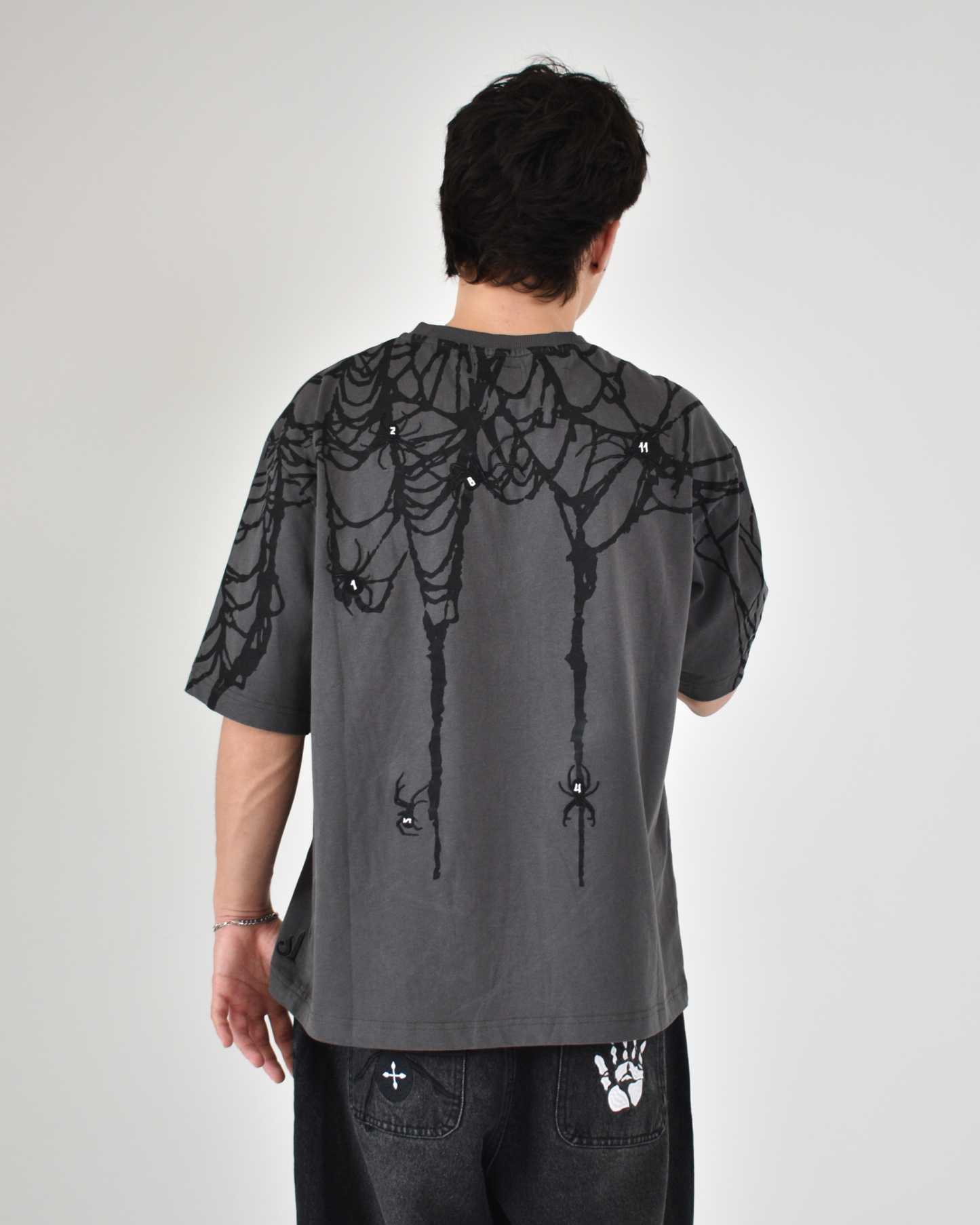 PHANTOM TROUPE SPIDER EMBROIDERY TEE
