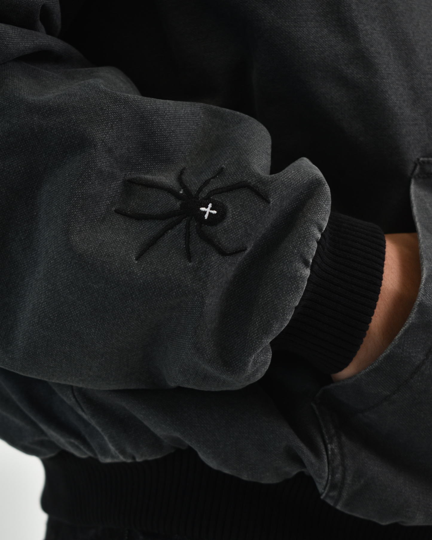 CHROLLO HANDPRINT ZIP UP
