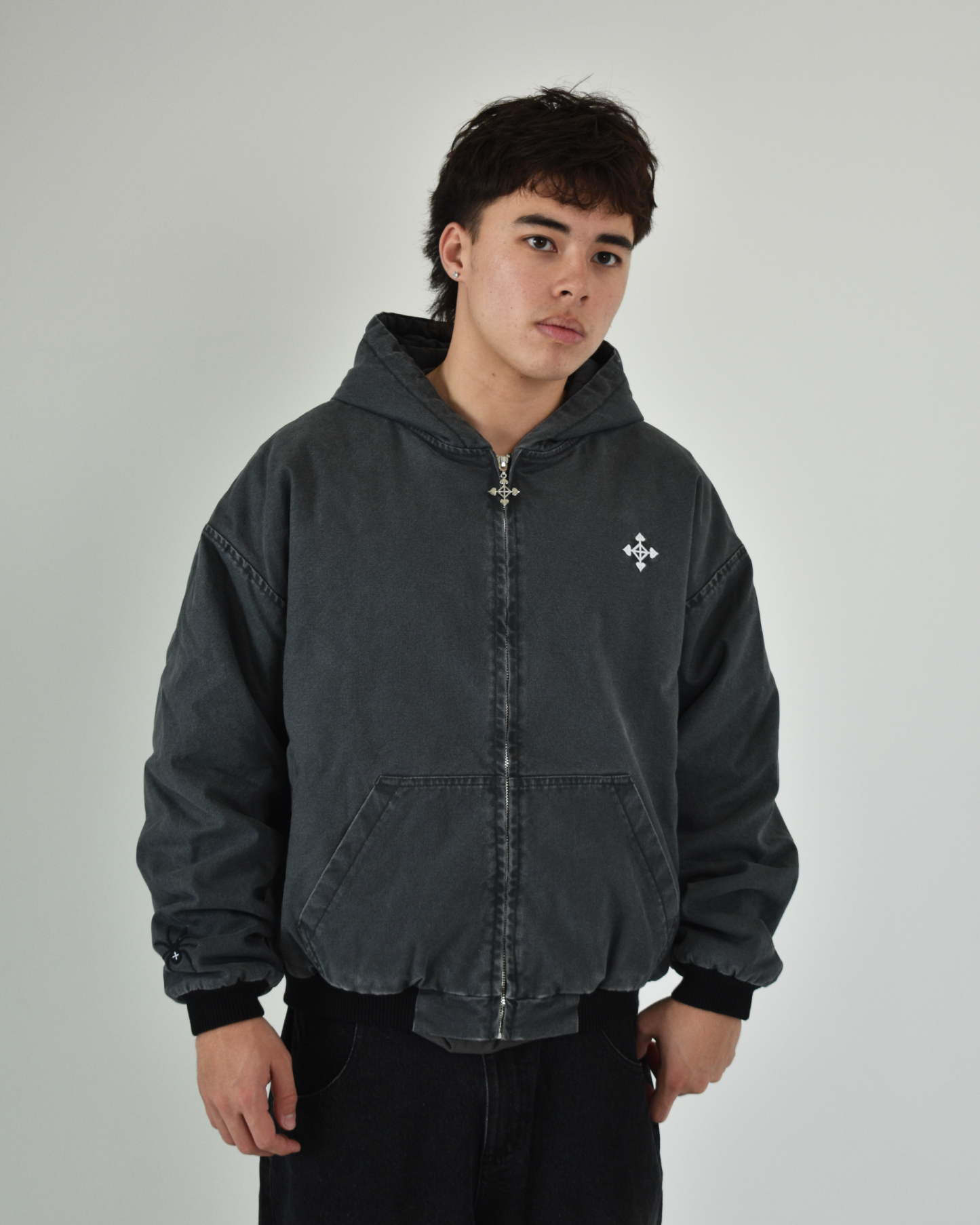 CHROLLO HANDPRINT ZIP UP