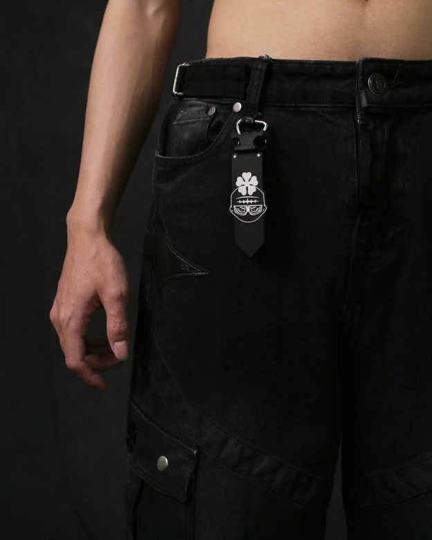 DEMON CARGO BAGGY JEANS