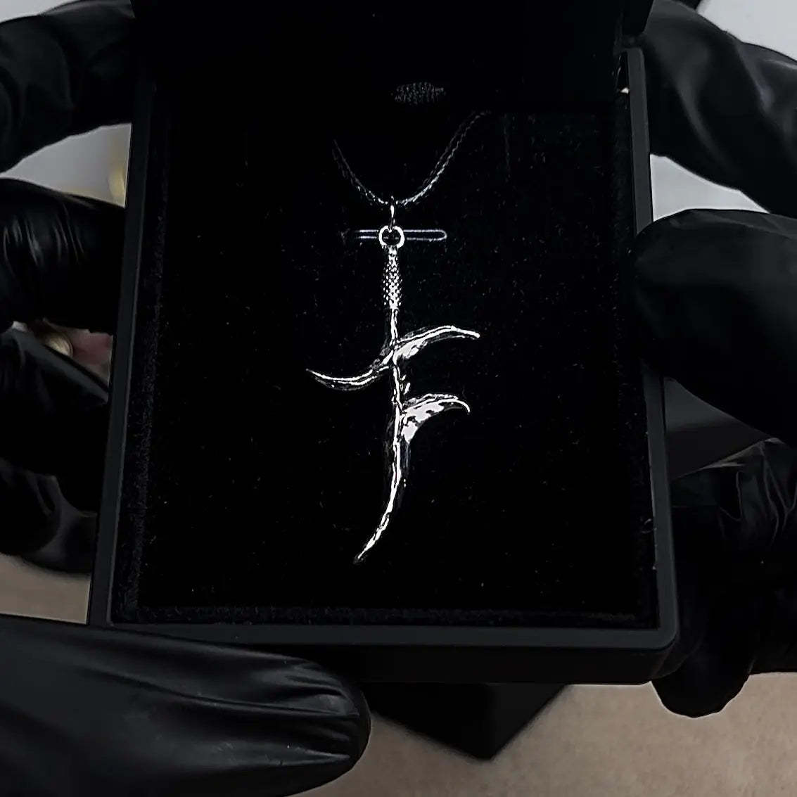 BLACK KNIFE PENDANT