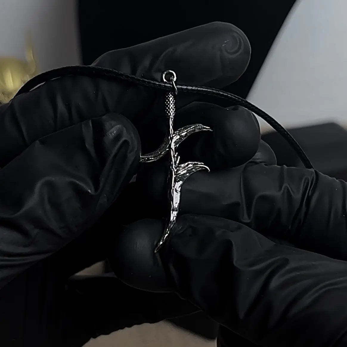 BLACK KNIFE PENDANT