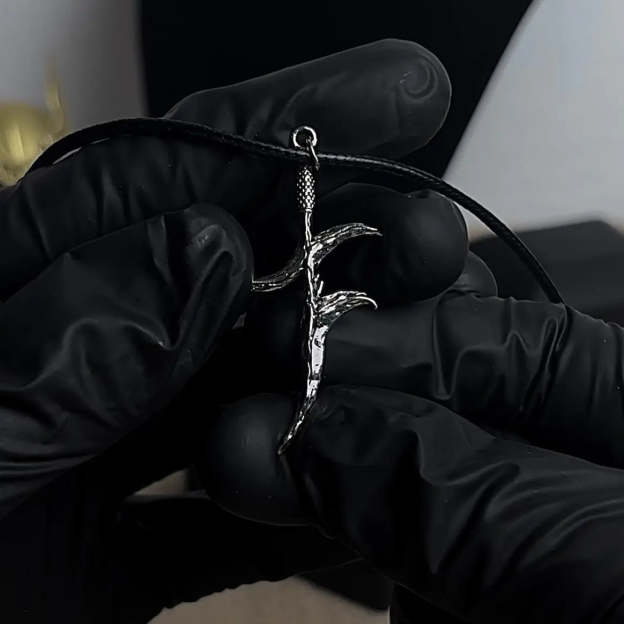 BLACK KNIFE PENDANT