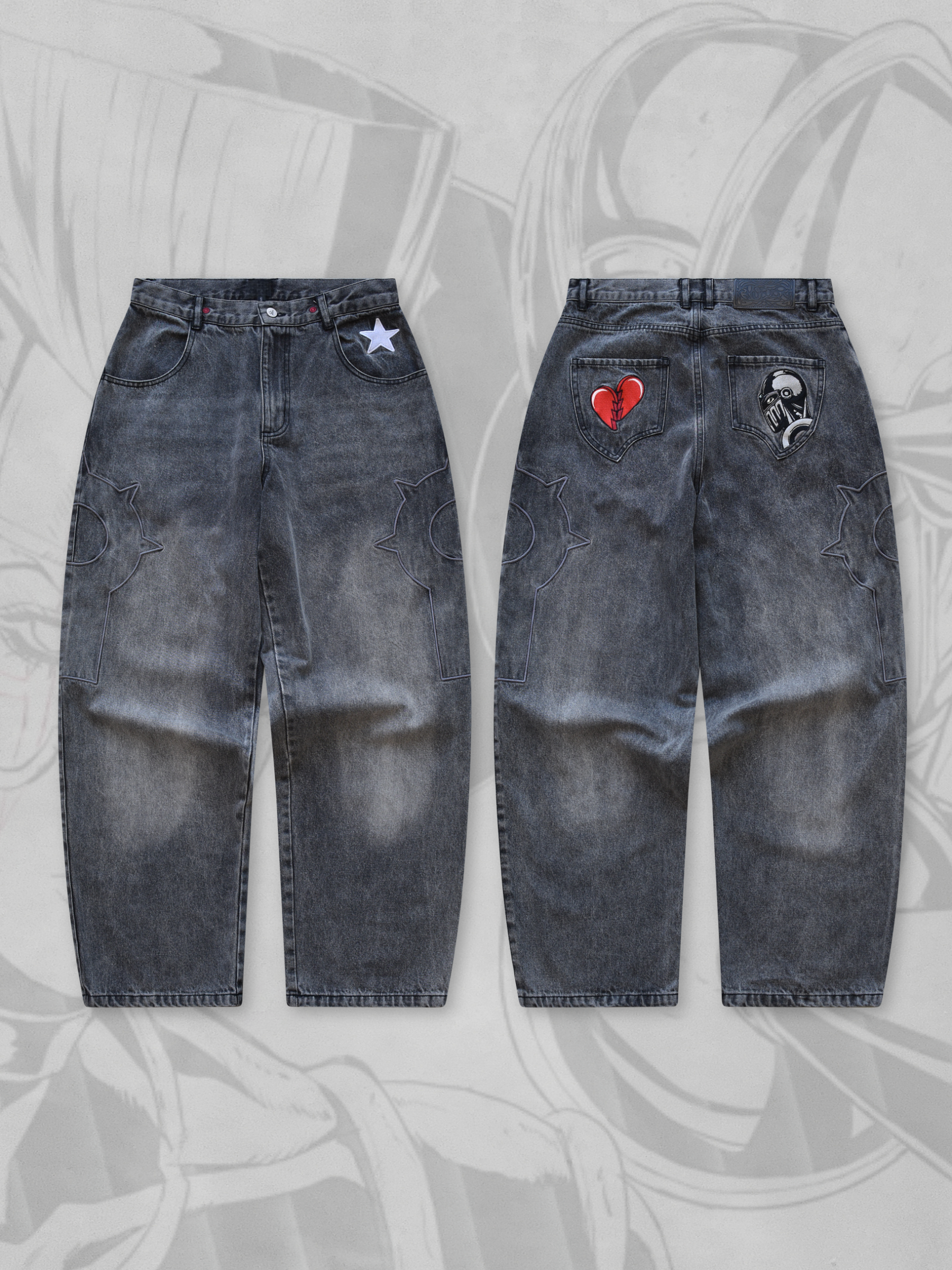 SILVER CHARIOT JEANS | JOJO