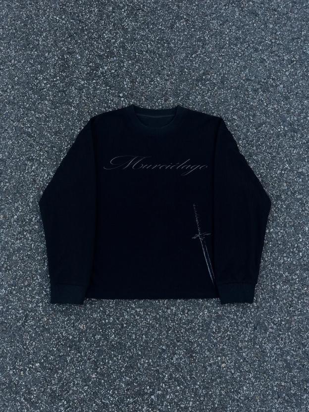 ULQUIORRA WAFFLE KNIT | BLEACH