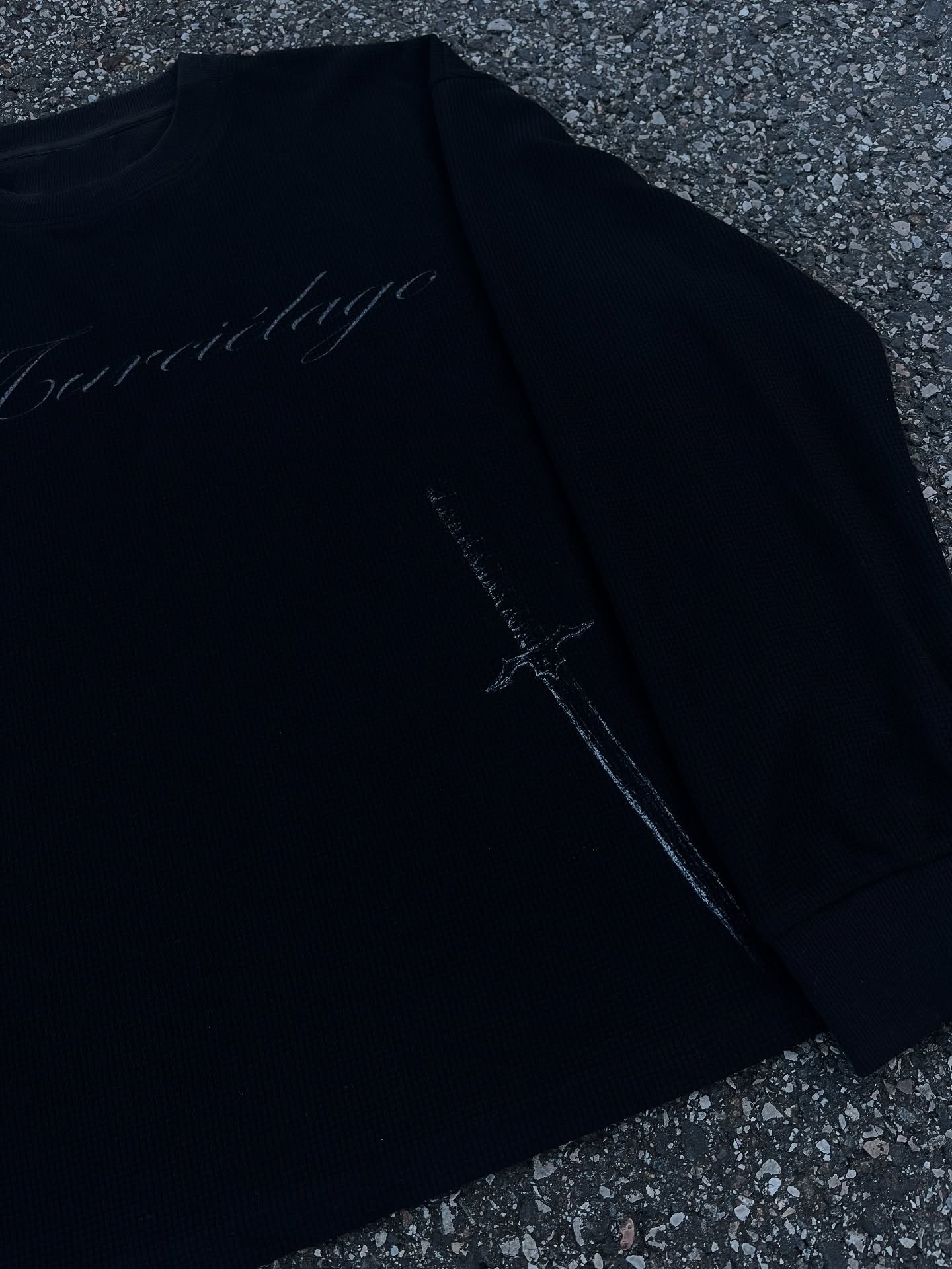 ULQUIORRA WAFFLE KNIT | BLEACH