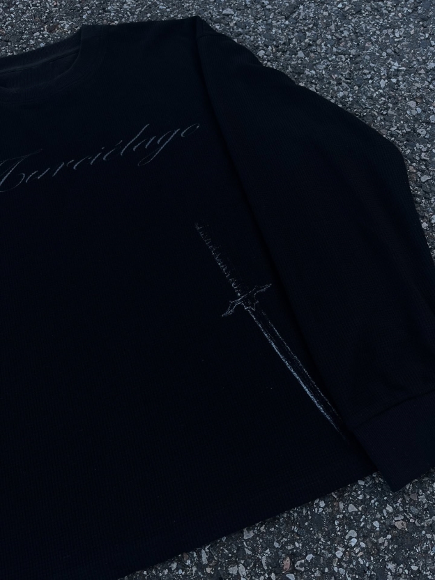 ULQUIORRA WAFFLE KNIT | BLEACH