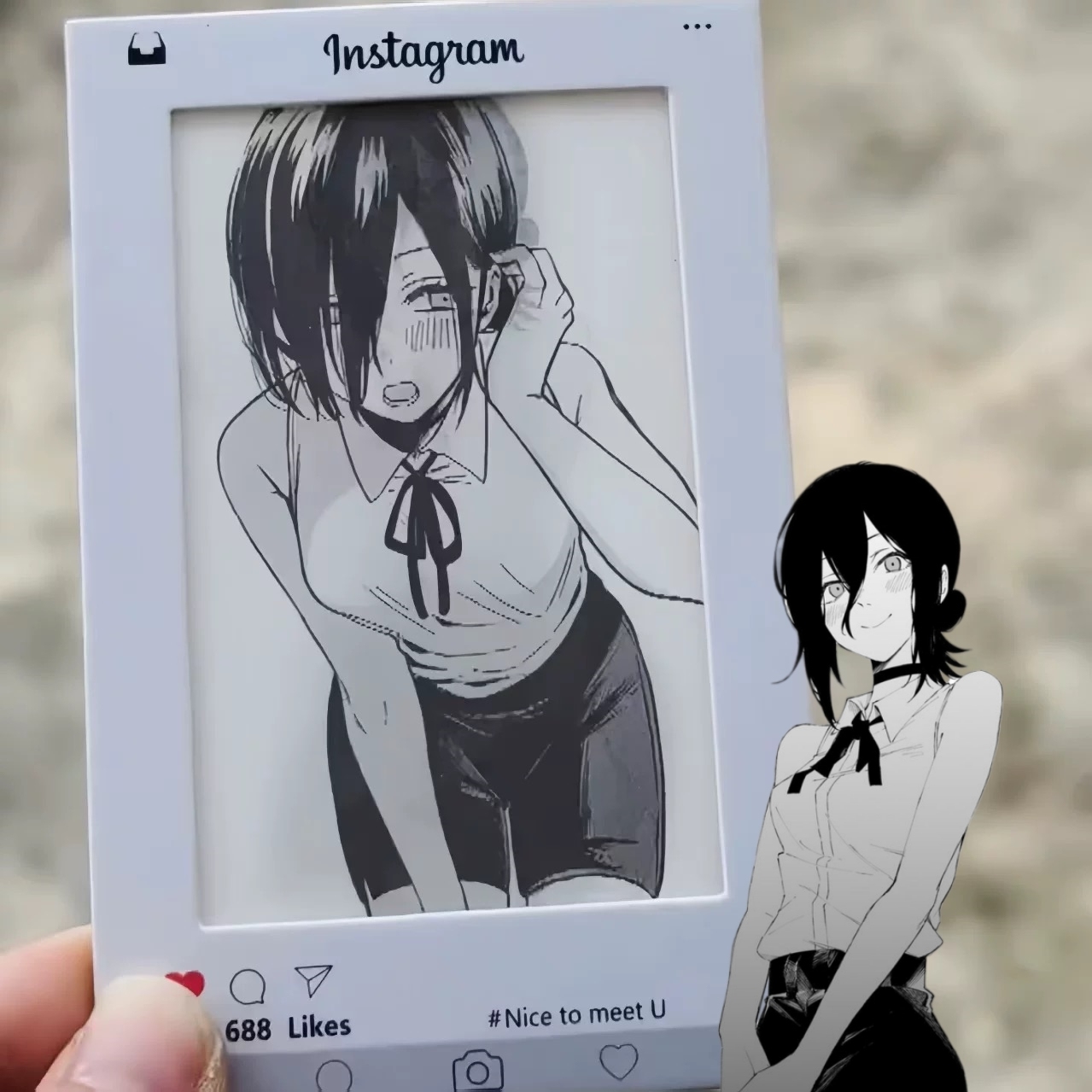 REZE LENTICULAR CARD | CHAINSAW MAN