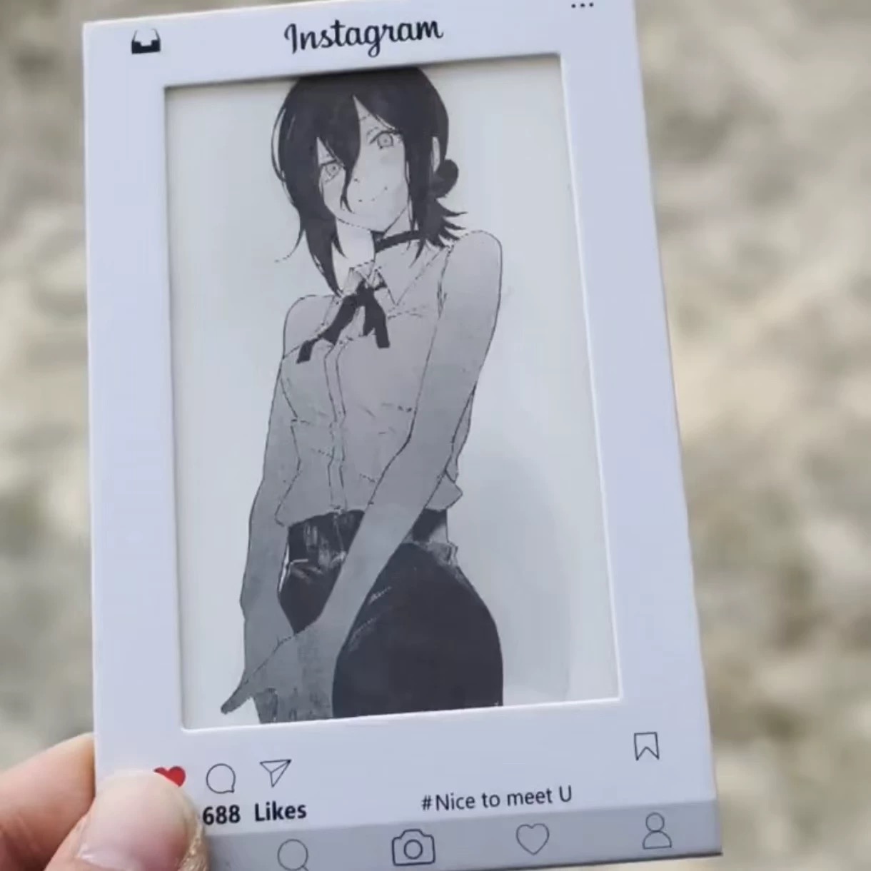 REZE LENTICULAR CARD | CHAINSAW MAN